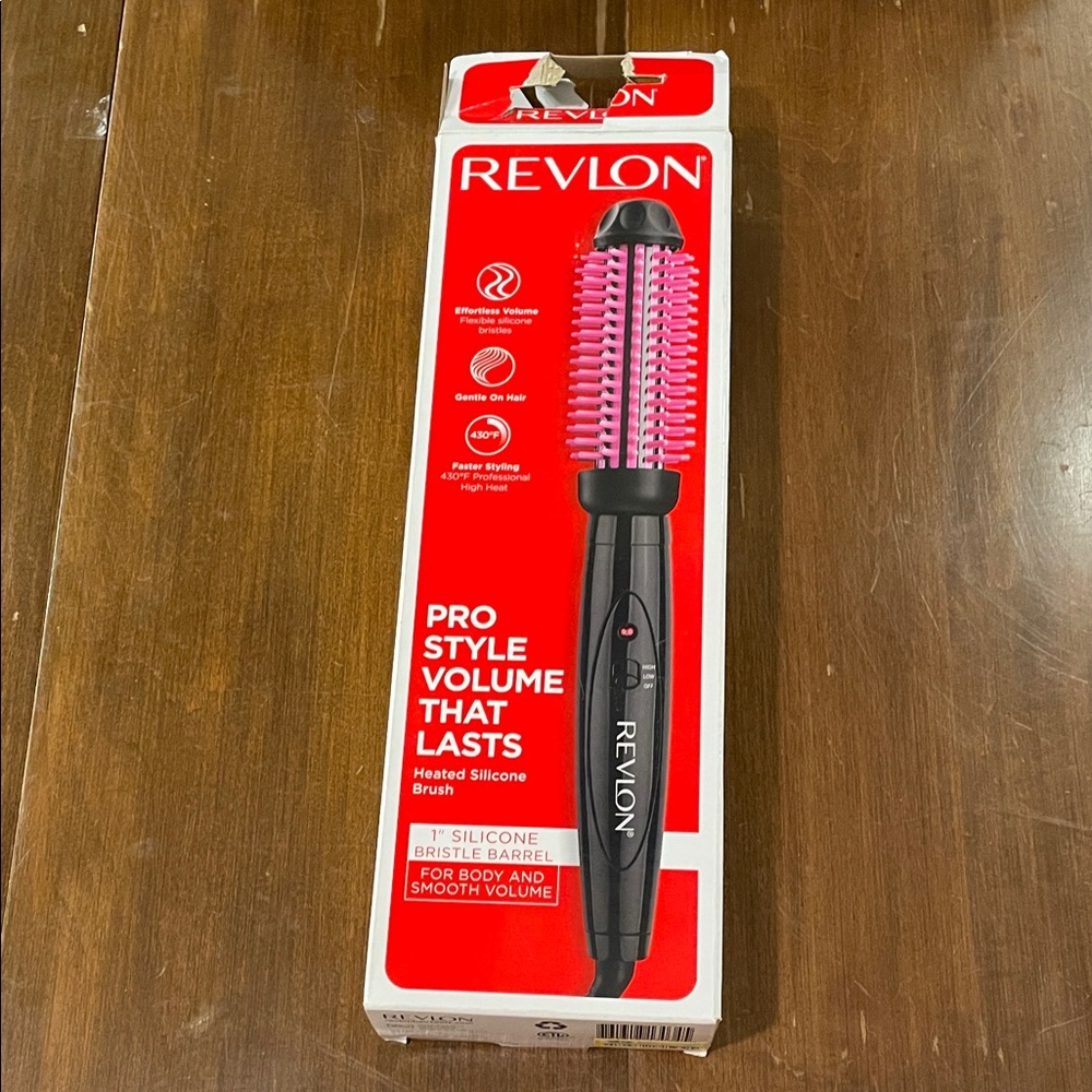 Revlon Pro Style Heated Brush with Pink Bristles